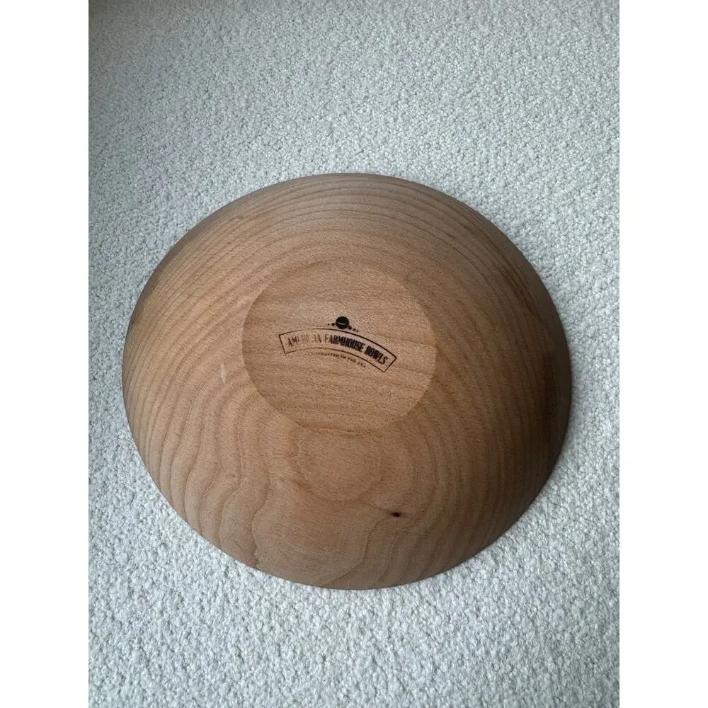 American Farmhouse Bowls hand turned